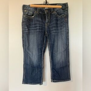 Silver Jean Co “McKenzie” Denim Capris